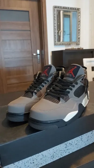 PKGoden Air Jordan 4 Retro Travis Scott Brown,AJ4-882335 review coolkicksmall  00