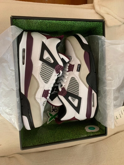 PKGoden Air Jordan 4 Retro PSG Paris Saint-Germain,CZ5624-100 review 