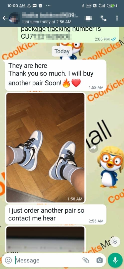 PKGoden Air Jordan 1 Retro High White University Blue Black,555088-134 review 0