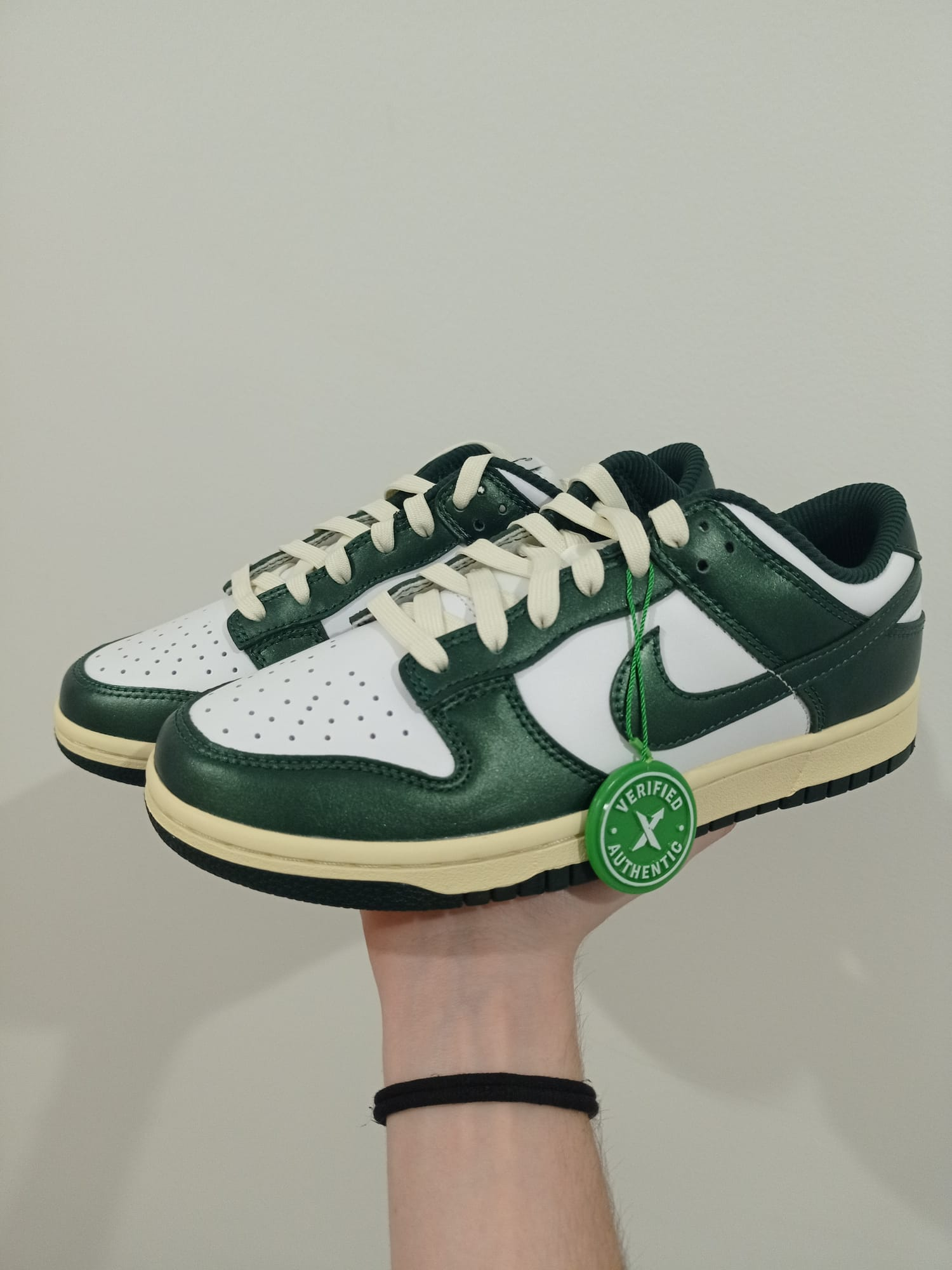 shop cool kicks | GET Dunk Low Vintage Green , DQ8580-100    review 1