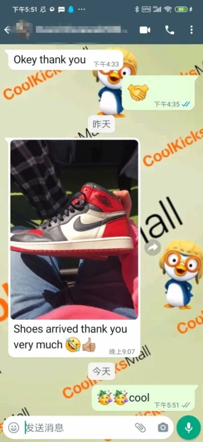 Coolkicks PKGoden Air Jordan 1 Retro High Bred Toe,555088-610 review coolkicksmall 