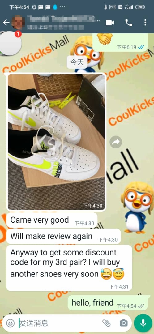 Coolkicks GET Air Force 1 Low Worldwide White Volt,CK6924-101 review 1