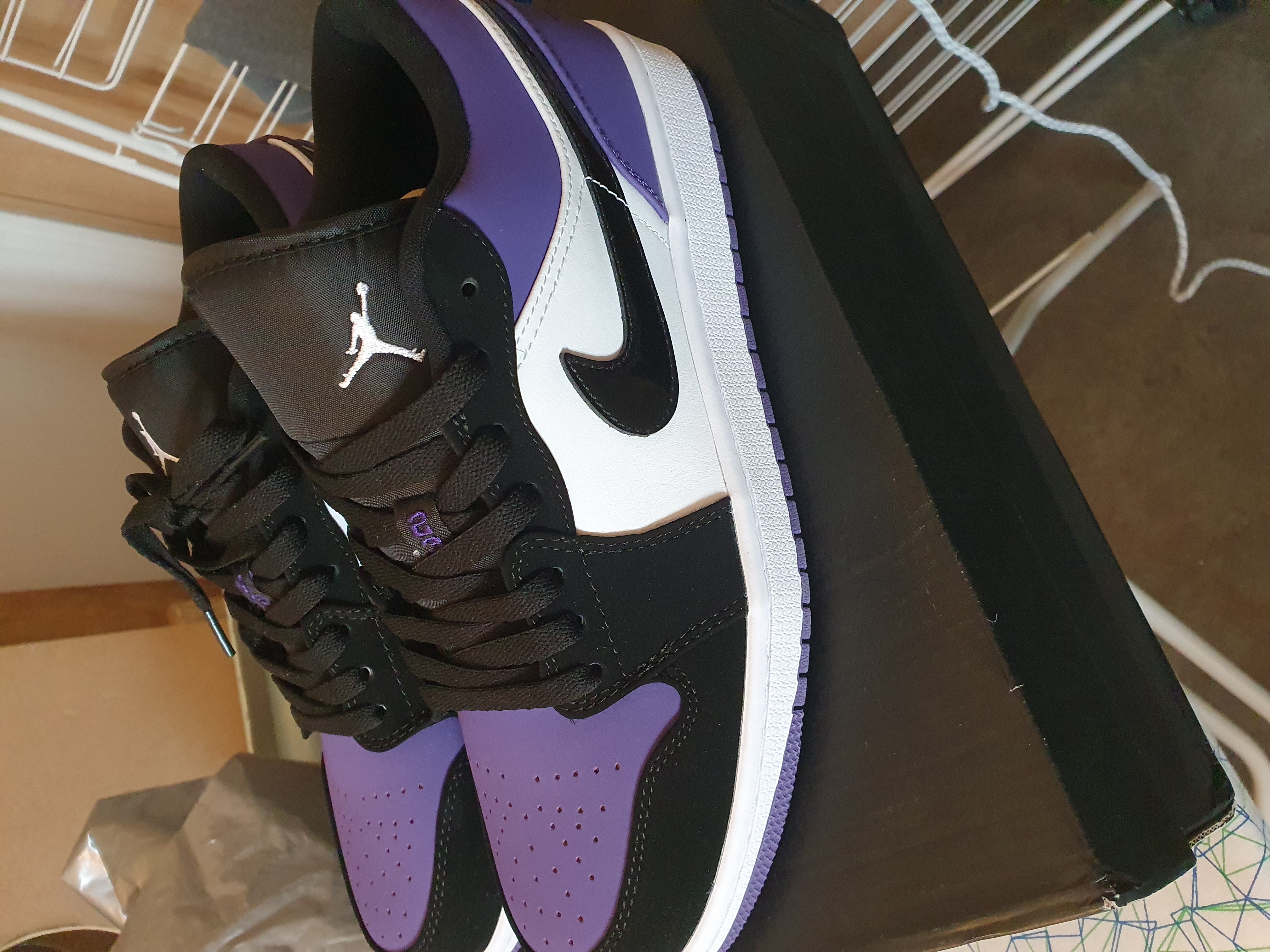 Coolkicks G5 Air Jordan 1 Low Court Purple,553558-125 review 0