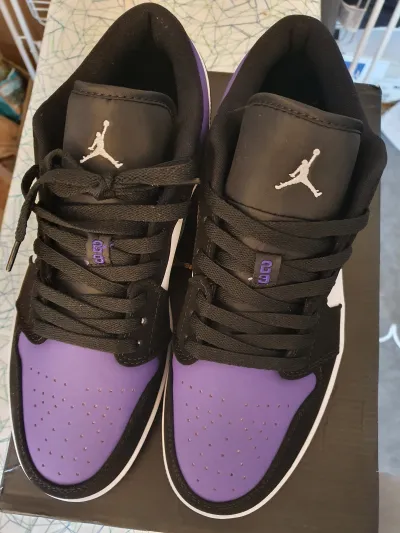 Coolkicks G5 Air Jordan 1 Low Court Purple,553558-125 review Arthur Paturel  01