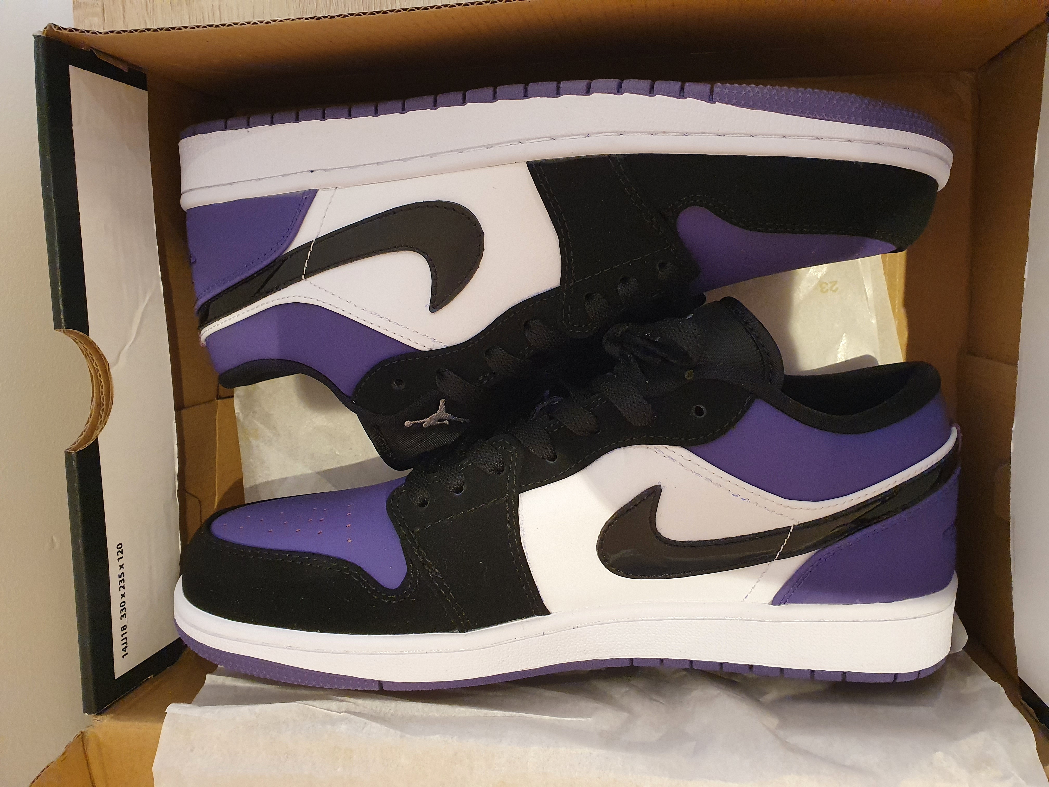 Coolkicks G5 Air Jordan 1 Low Court Purple,553558-125 review 4