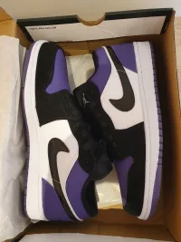 Coolkicks G5 Air Jordan 1 Low Court Purple,553558-125 review 0