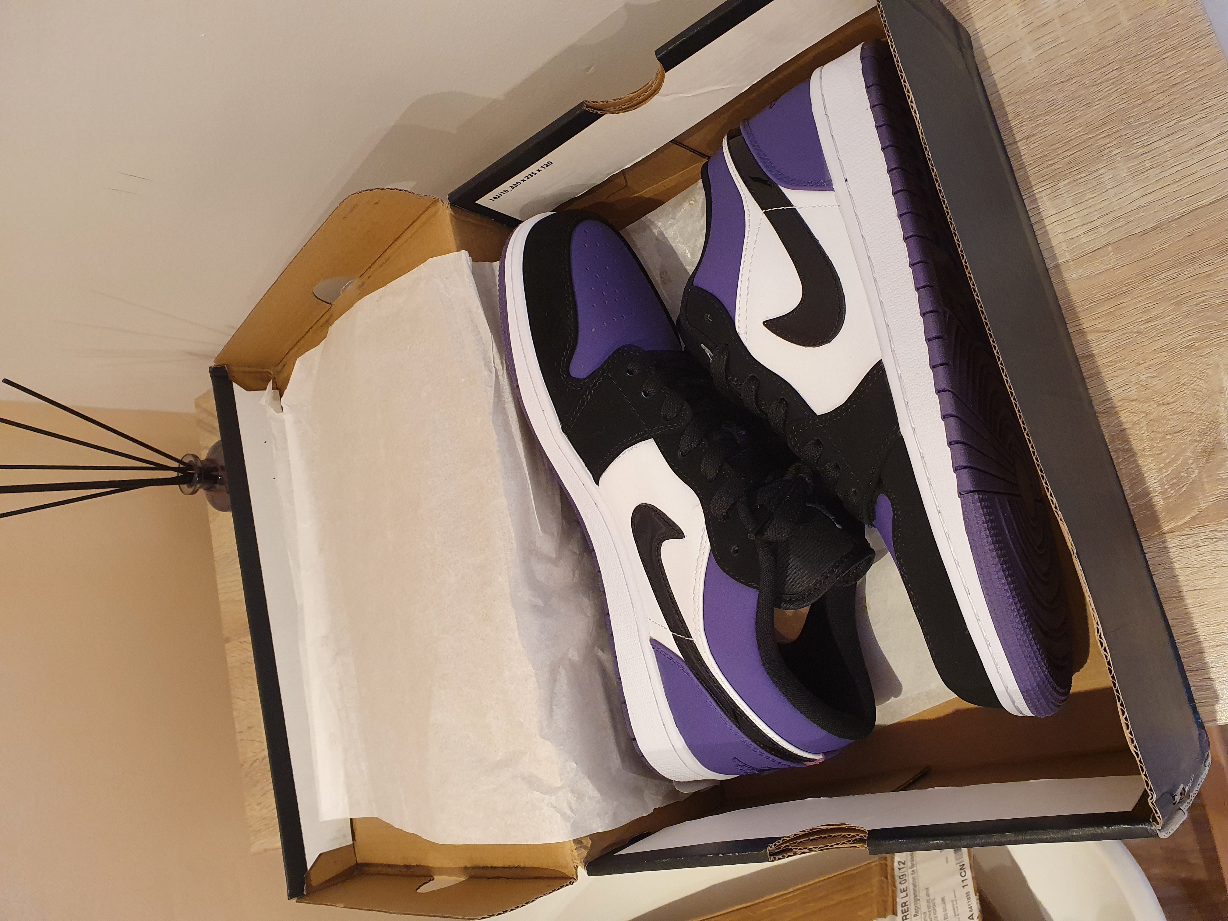 Coolkicks G5 Air Jordan 1 Low Court Purple,553558-125 review 1