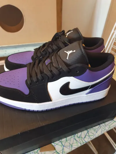 Coolkicks G5 Air Jordan 1 Low Court Purple,553558-125 review Arthur Paturel  02