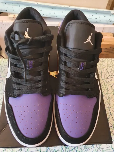 Coolkicks G5 Air Jordan 1 Low Court Purple,553558-125 review Arthur Paturel  03