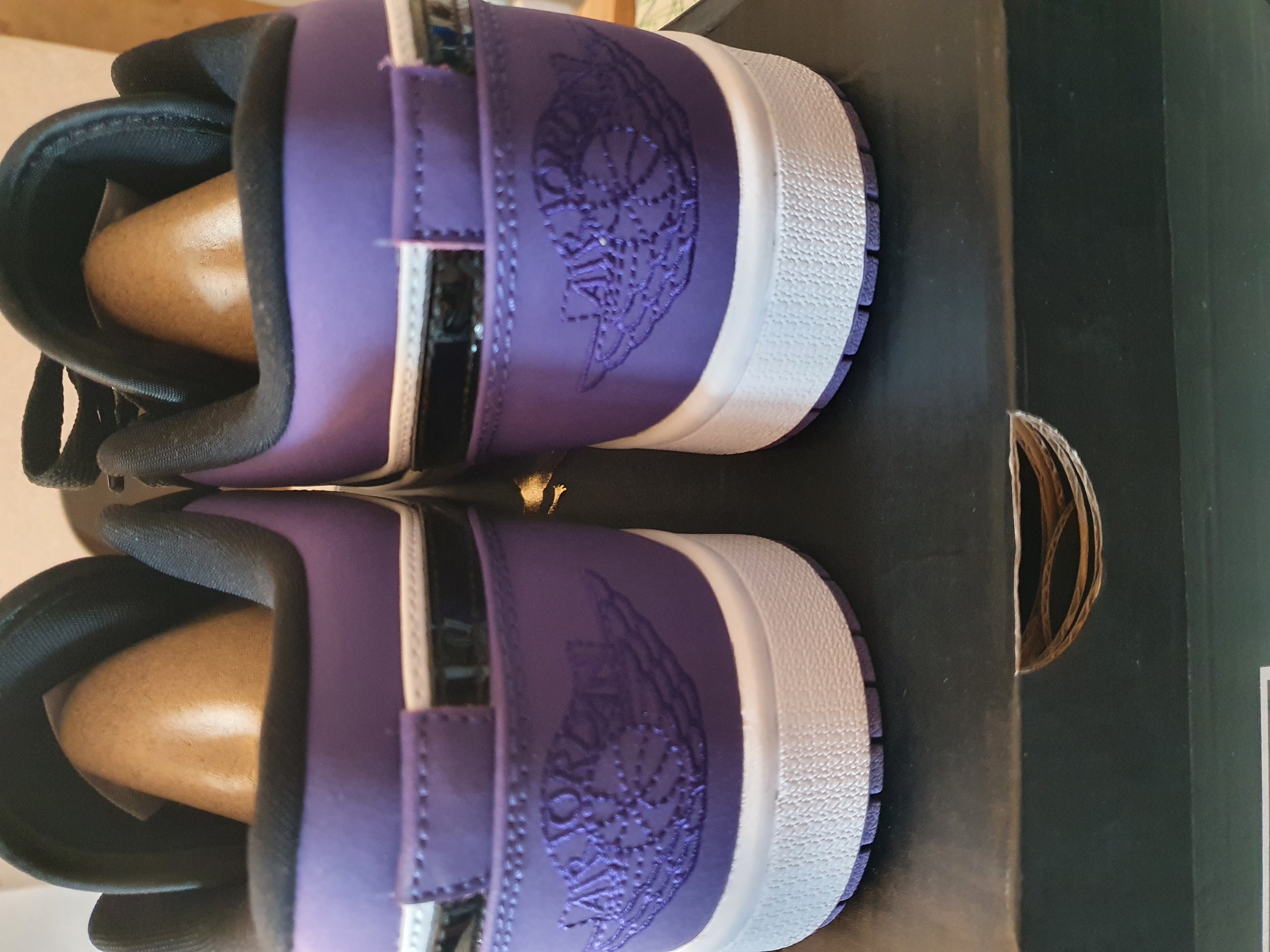 Coolkicks G5 Air Jordan 1 Low Court Purple,553558-125 review 4