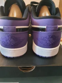Coolkicks G5 Air Jordan 1 Low Court Purple,553558-125 review 4