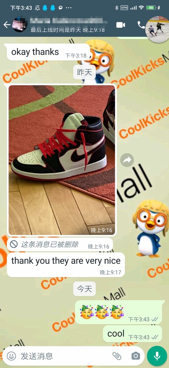 Coolkicks PKGoden Air Jordan 1 Retro High Bloodline,555088-062 review 1