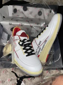 Coolkicksmall | PKGoden Jordan 2 Retro Low SP Off-White White Red,DJ4375-106 review Angelo 