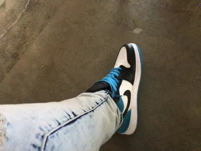 Coolkicks G5 Air Jordan 1 Low Laser Blue,CK3022-004 review Edgar Pizarro 