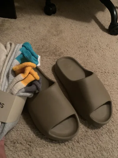 Cool Kicks |G5 Yeezy Slide Earth Brown,FV8425 review D.D 00