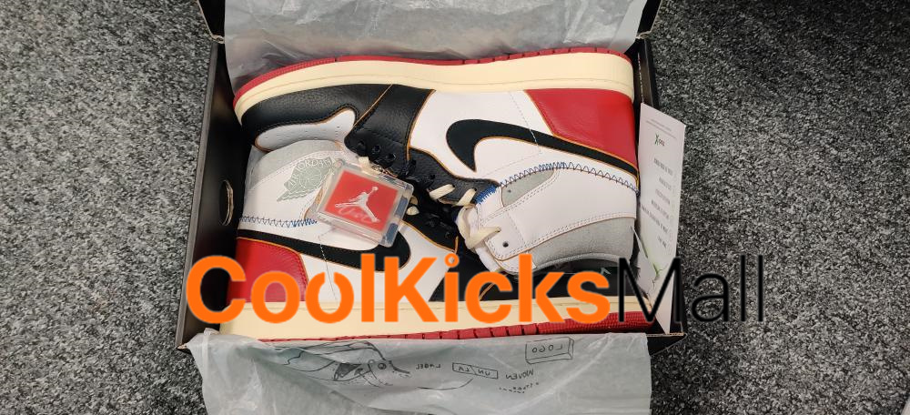 Coolkicks PKGoden Air Jordan 1 Retro High Union Los Angeles Black Toe,BV1300-106 review 1
