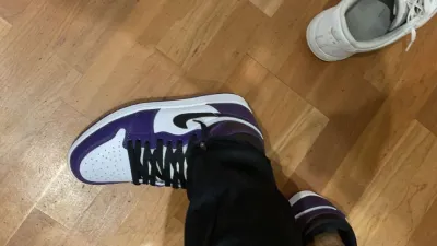 Coolkicks PKGoden Air Jordan 1 Retro High Court Purple White,555088-500 review Carrington