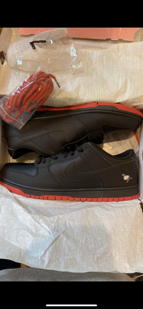 PKGoden SB Dunk Low Black Pigeon 883232-008 review 