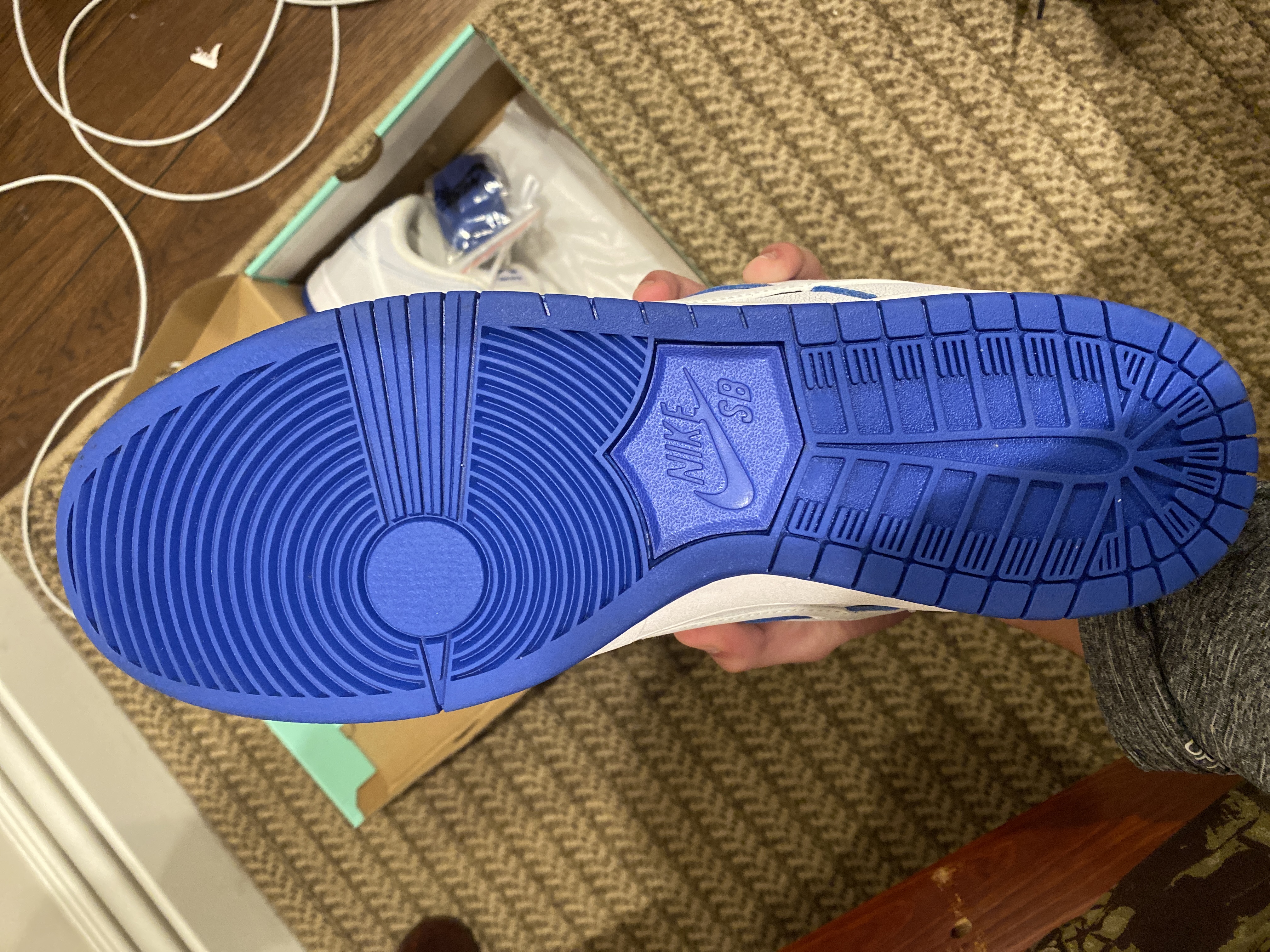 Coolkicks PKGoden SB Dunk Low Premium White Game Royal,CJ6884-100 review 2