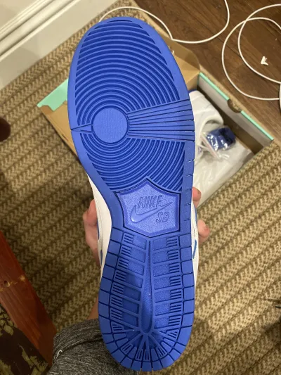 Coolkicks PKGoden SB Dunk Low Premium White Game Royal,CJ6884-100 review Chris 02