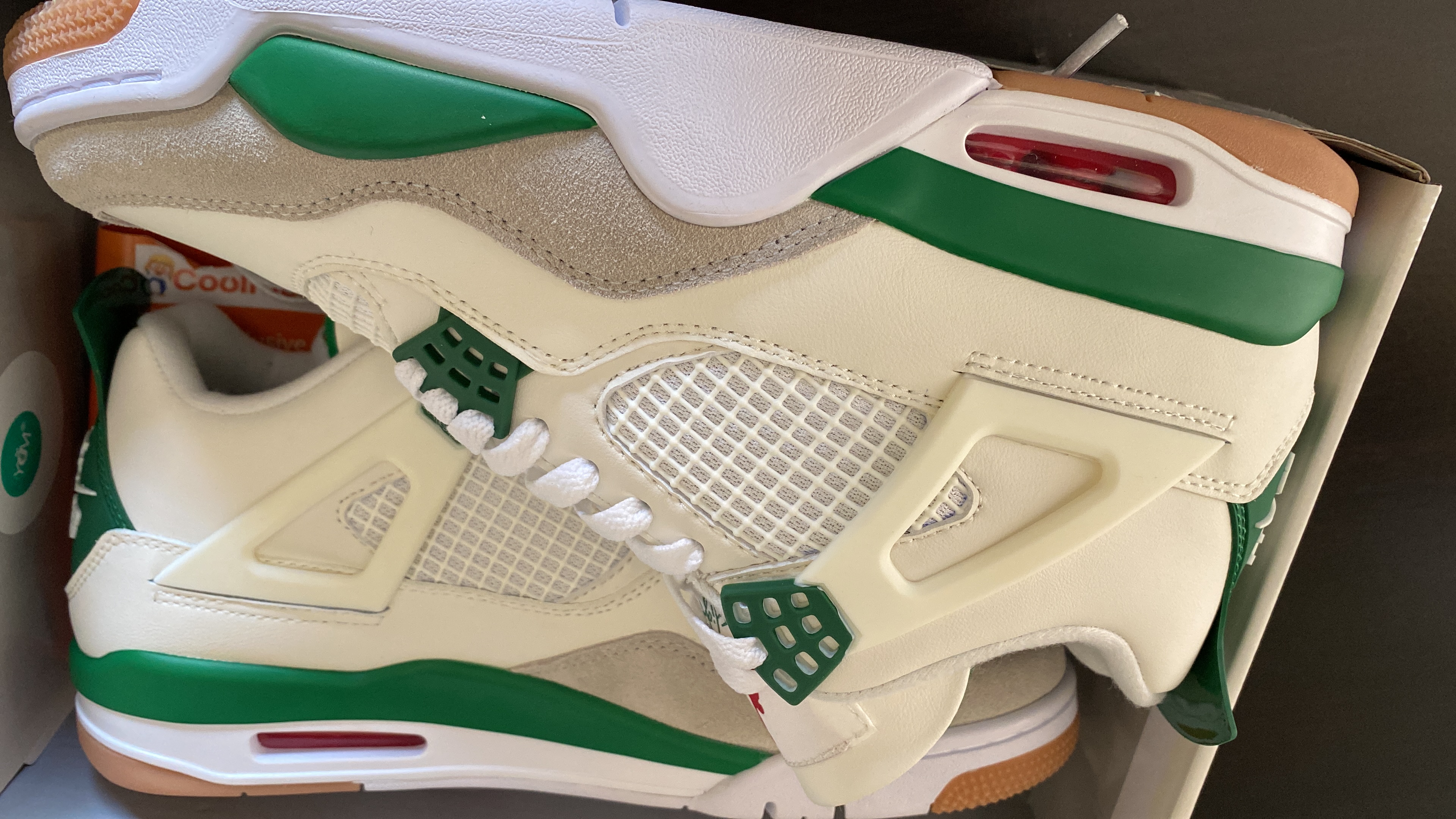 (50% off for a limited time promotion)Air Jordan 4 Retro SB Pine Green, DR5415-103 review 0