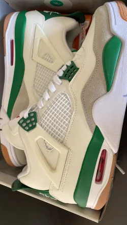(50% off for a limited time promotion)Air Jordan 4 Retro SB Pine Green, DR5415-103 review Arie Shad