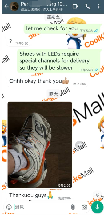 Balenciaga Tess S.White Orange 542436 W1GB7 9059  review feedback from whatsapp customers