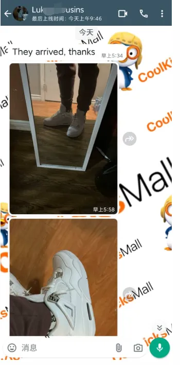 Coolkicks GET Air Jordan 4 Retro Pure Money (2017),308497-100 review feedback from whatsapp customers 00