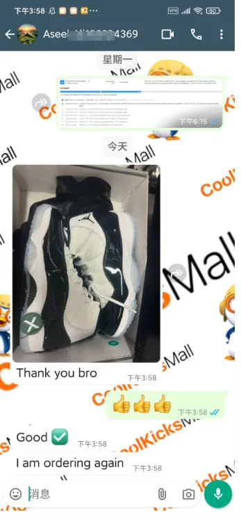 Coolkicks GET Air Jordan 11 Retro Concord (2018),378037-100 review whatsapp customer 00