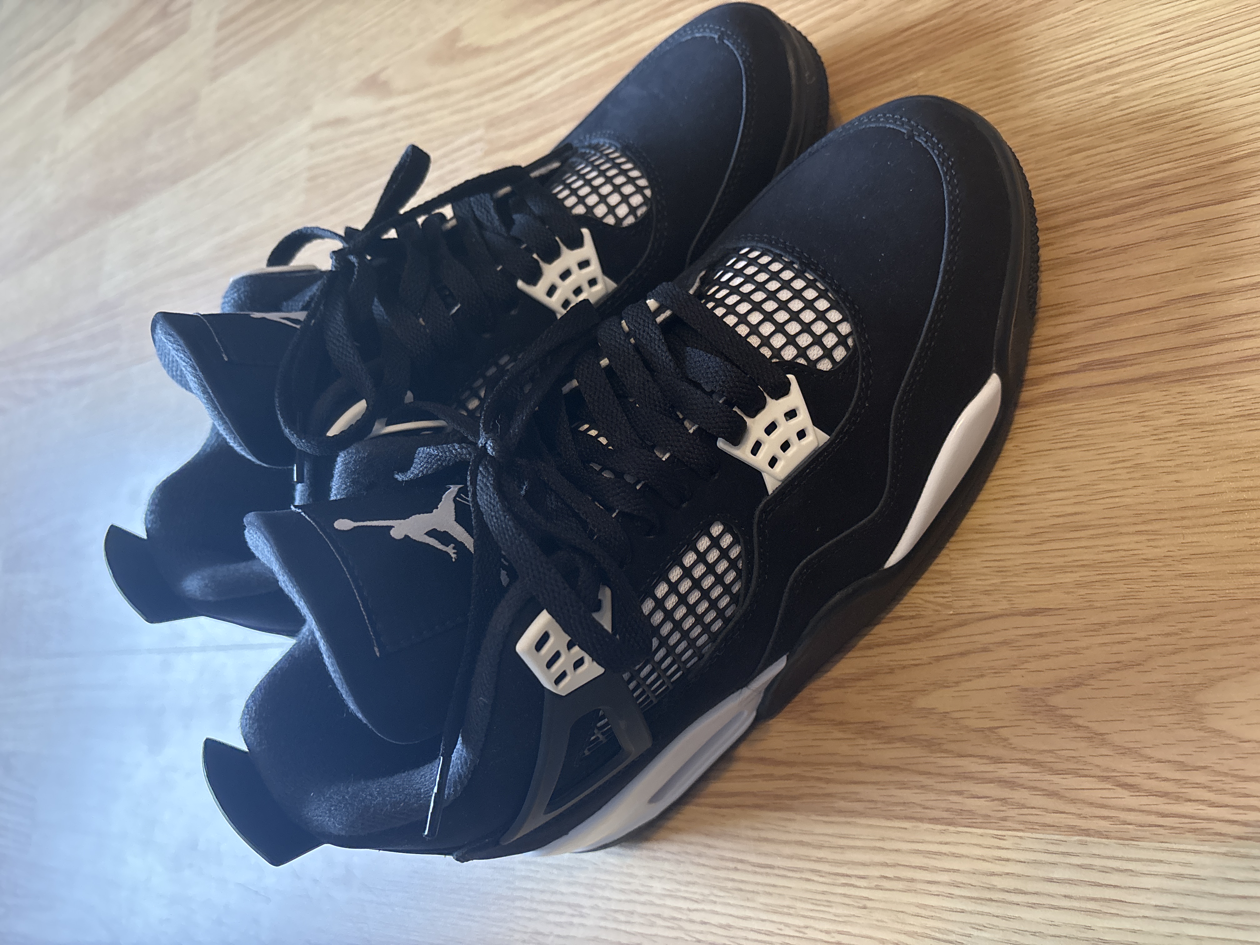 Flash sale | PKGoden Air Jordan 4 Retro White Thunder,FQ8138-001 review 0