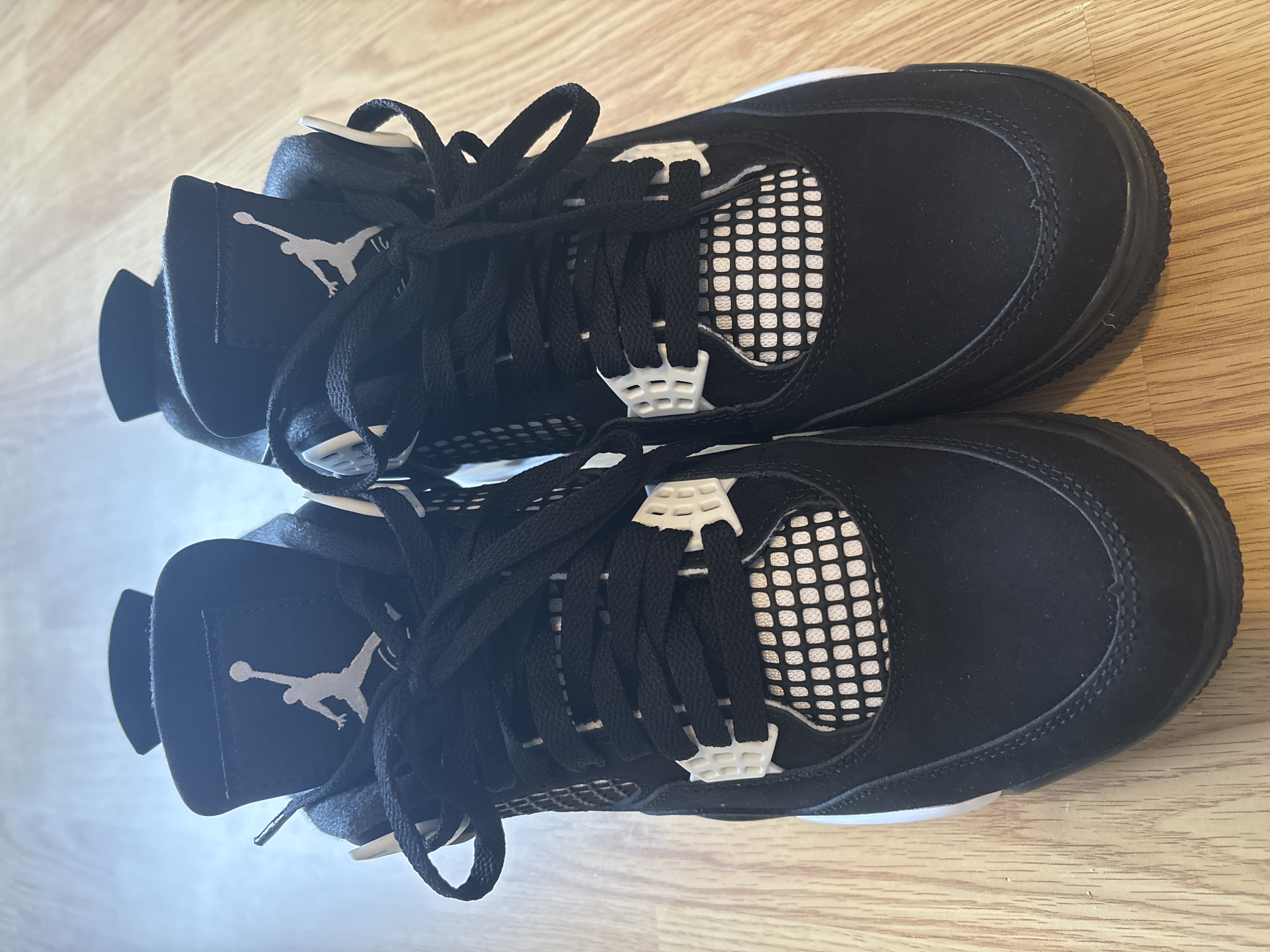 Flash sale | PKGoden Air Jordan 4 Retro White Thunder,FQ8138-001 review 1