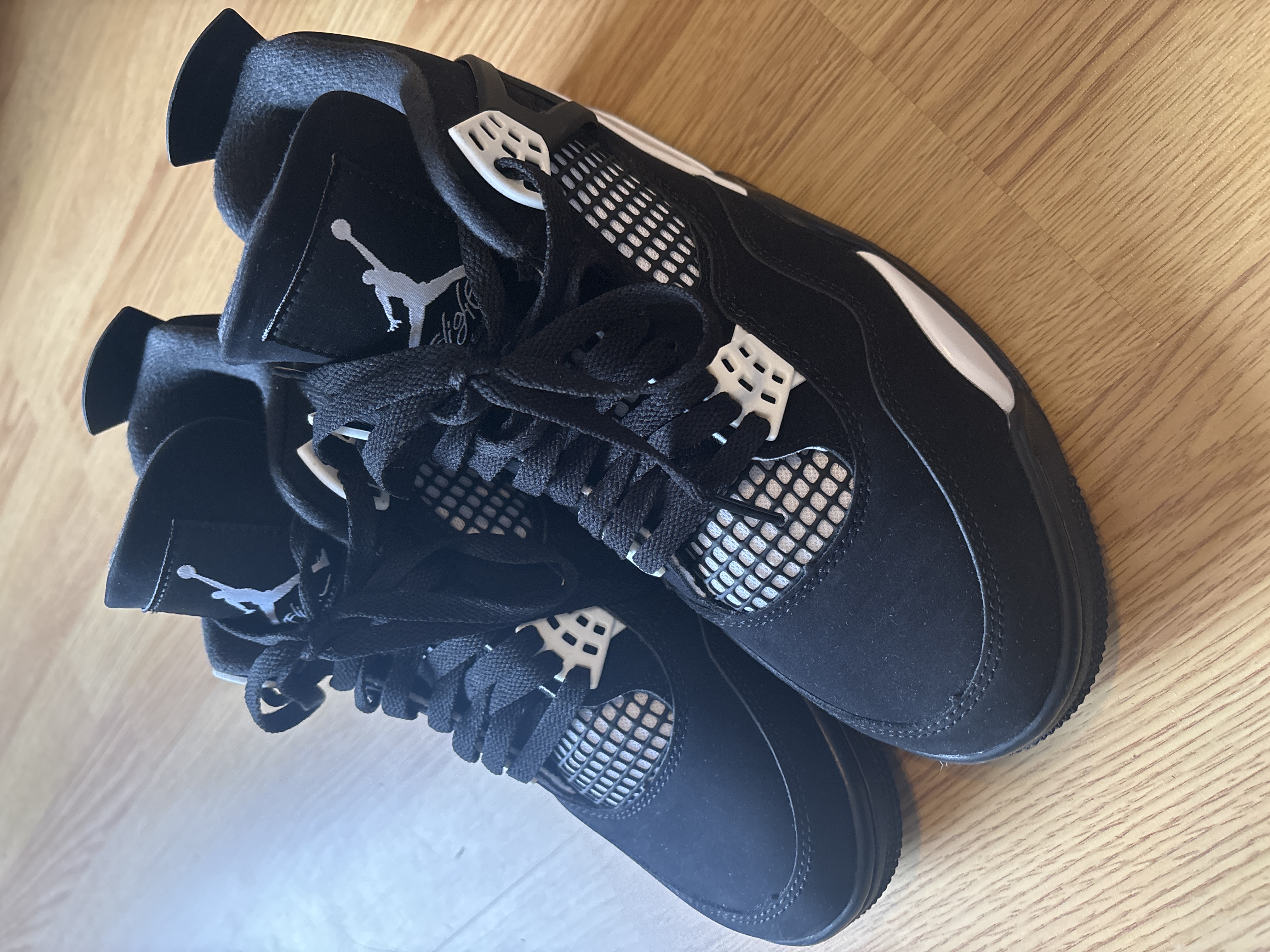 Flash sale | PKGoden Air Jordan 4 Retro White Thunder,FQ8138-001 review 2