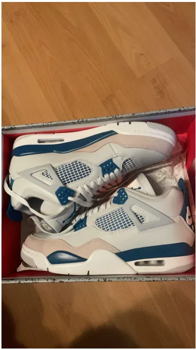 PKGoden Air Jordan 4 Military Blue,FV5029-141 review 