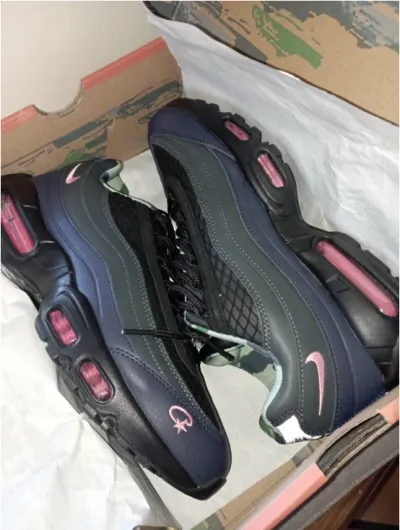 Cool Kicks | PKGoden Air Max 95 SP Corteiz Pink Beam, FB2709-001 review whatsapp customer 00