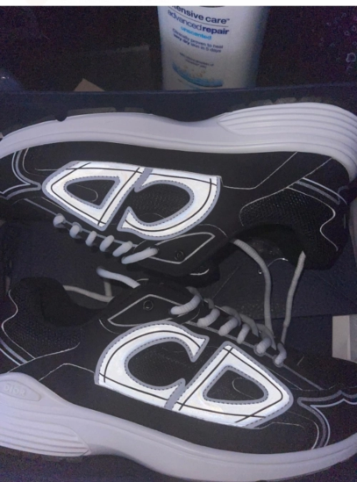 PKGoden Dior B30 Light Grey Sneakers Black Coffee Color 3SN279ZND-H969 review 