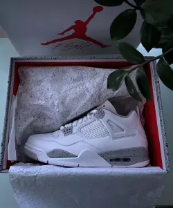 PKGoden Air Jordan 4 Retro White Oreo,CT8527-100 review Anthony Bilyeu