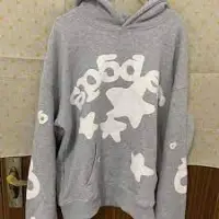 Sp5der Beluga Hoodie Gray review 0