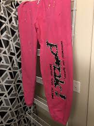 Sp5der Worldwide Sweatpants review Jamie Griffin