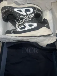 PKGoden Dior B30 Light Grey Sneakers Black Coffee Color 3SN279ZND-H969 review 0