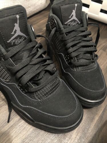 PKGoden Air Jordan 4 Retro Black Cat CU1110-010 review Scarlett Hill