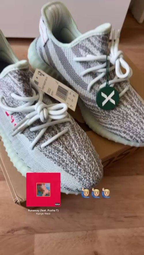 Coolkicks G5 Yeezy Boost 350 V2 Blue Tint,B37571 review 