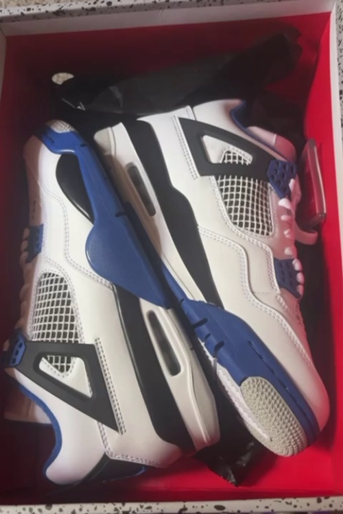 Cool Kicks | GET Air Jordan 4 Retro Motorsports, 308497-117 review Mani Mani