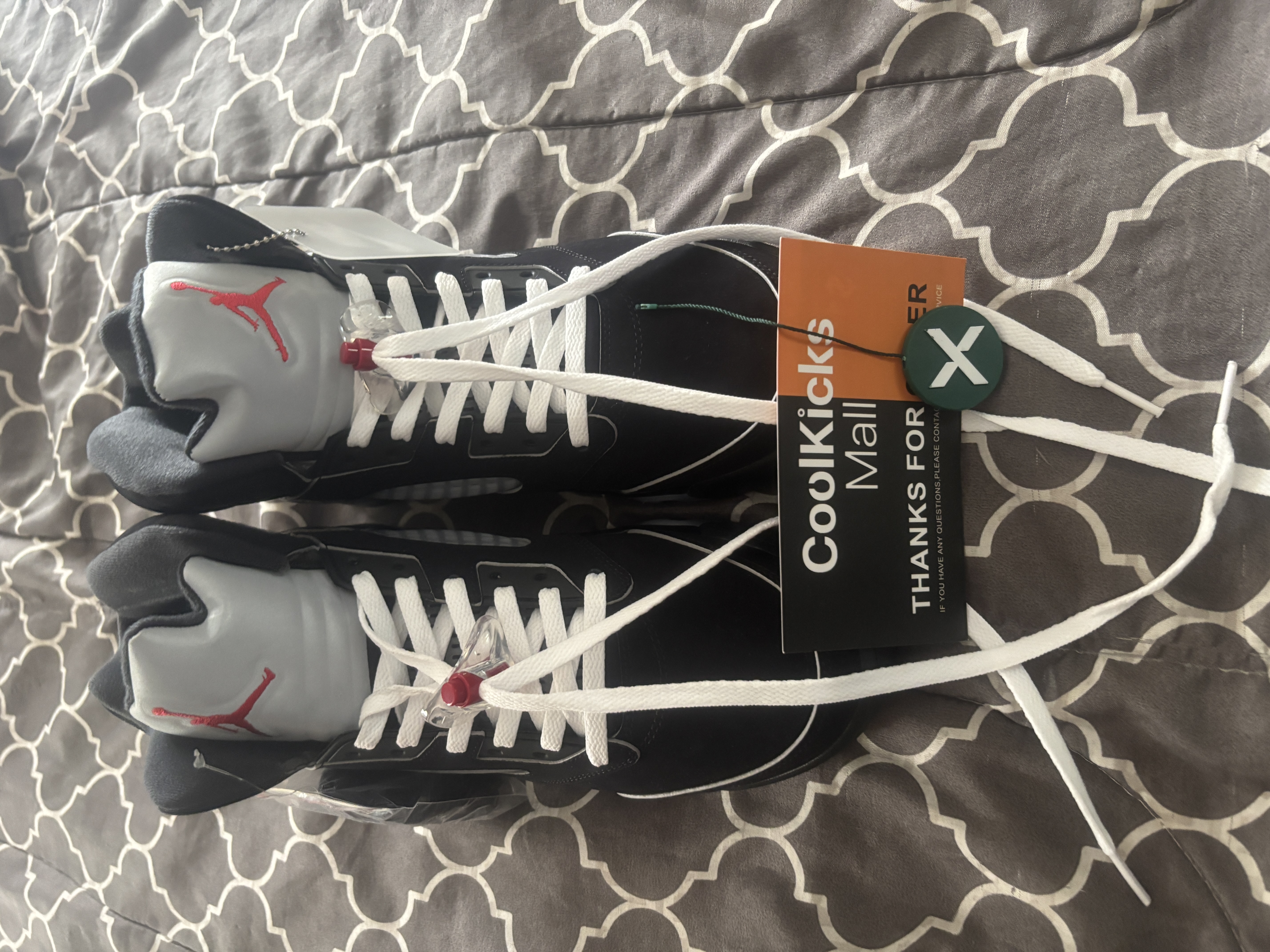 PKGoden Air Jordan 5 Black Metallic Reimagined HF3975-001(2024) review Tra’Qon McCollum 00