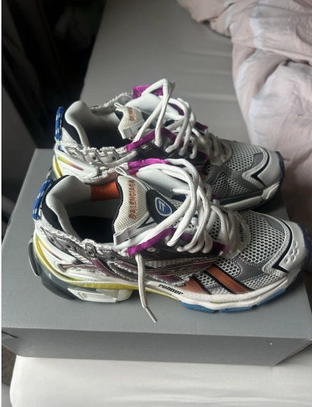 PKGoden Balenciaga 7th Runner Silver Purple 677403W3RB68123 review 