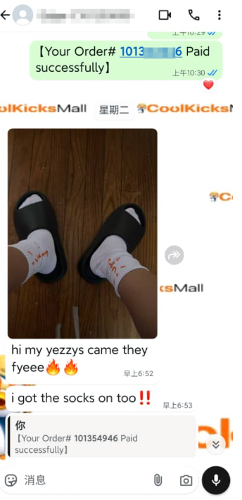 G5 Yeezy Slide Onyx,HQ6448 review feedback from whatsapp customer