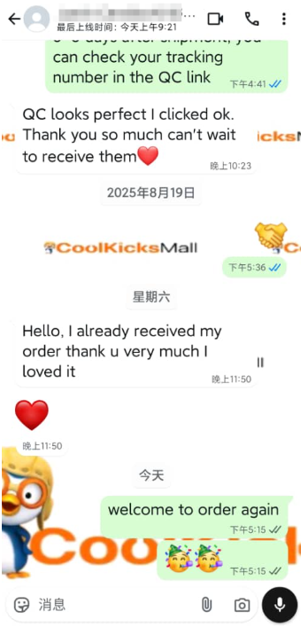 PKGoden Dior B30 Light Grey Sneakers Black Coffee Color 3SN279ZND-H969 review feedback from whatsapp customer