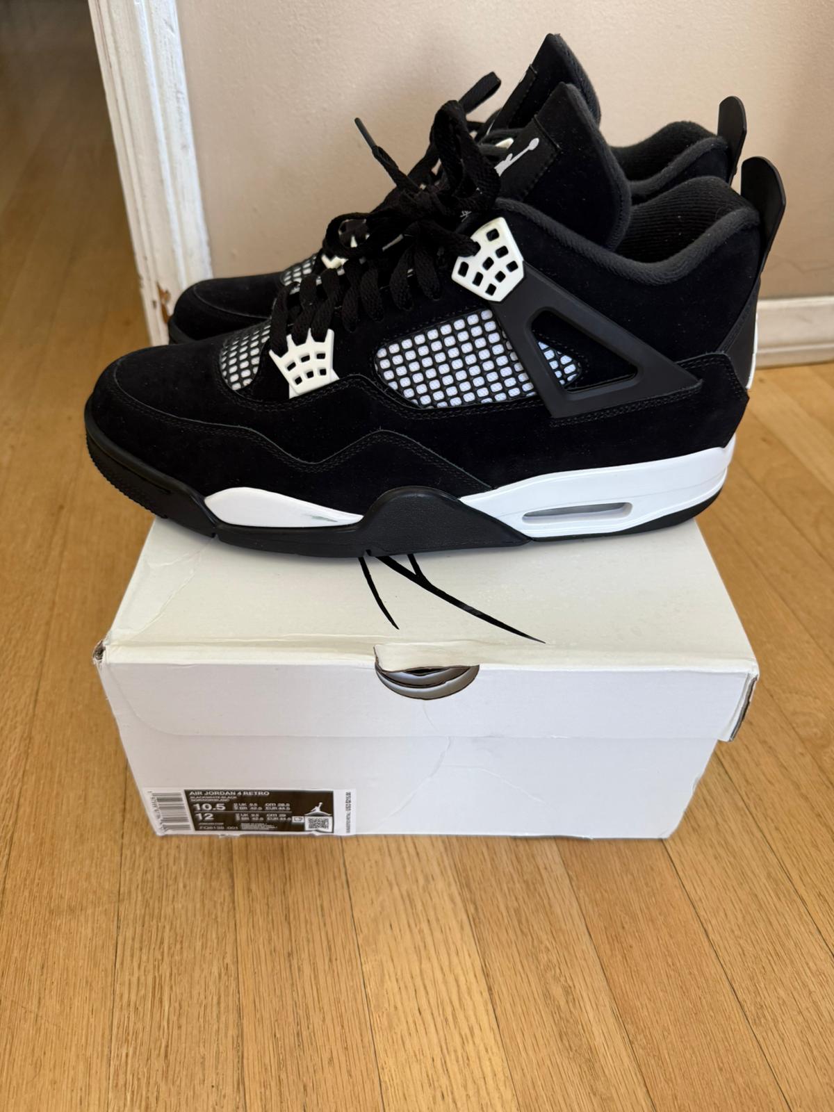 GET Air Jordan 4 Retro White Thunder FQ8138-001 review feedback from whatsapp customer 02