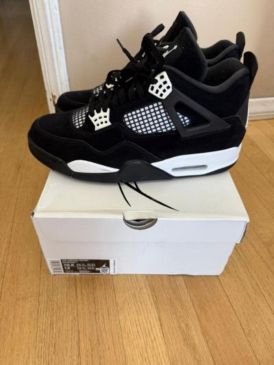 GET Air Jordan 4 Retro White Thunder FQ8138-001 review feedback from whatsapp customer 01