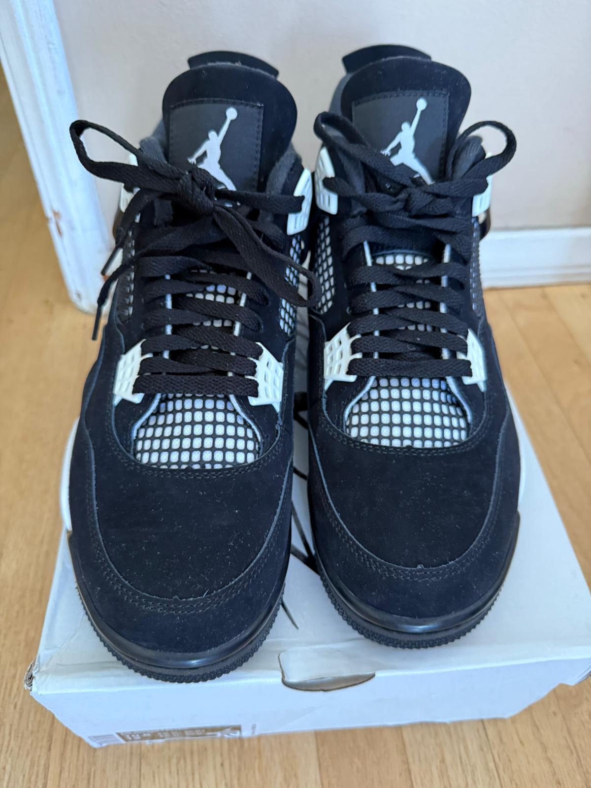 GET Air Jordan 4 Retro White Thunder FQ8138-001 review feedback from whatsapp customer 03