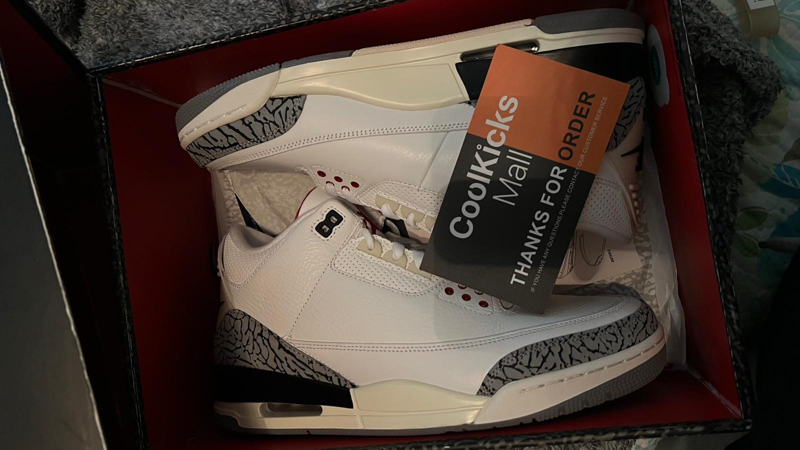 Coolkicks PKGoden Air Jordan 3 Retro White Cement Reimagined,DN3707-100 review 1